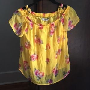 Girls chiffon top